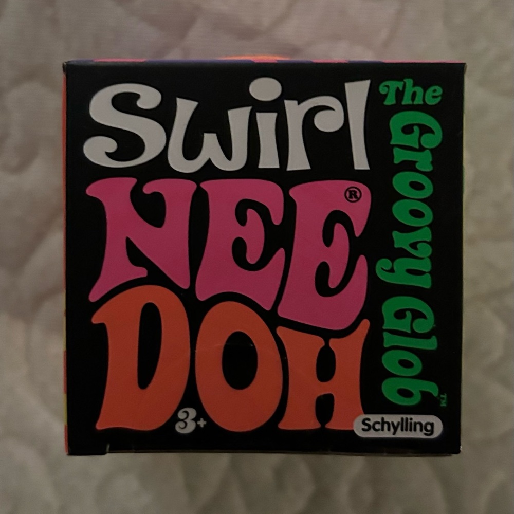 Schilling Swirl Nee Doh Fidget Ball(Orange)(Fidget Toy)
